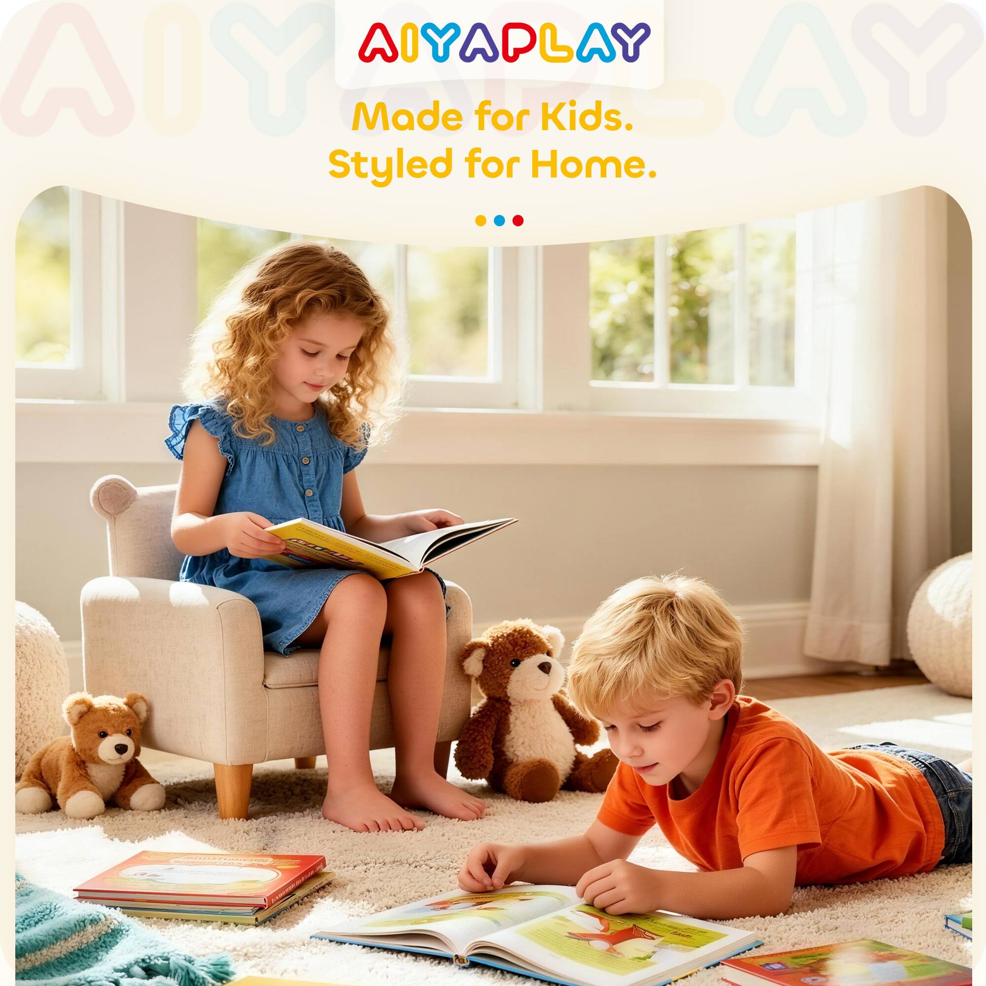 AIYAPLAY  
Made for Kids.  
Styled for Home.