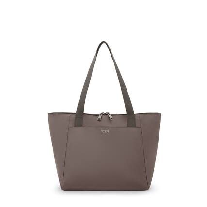 Front. TUMI - Voyageur Just In Case Small Tote Bag - Mink.