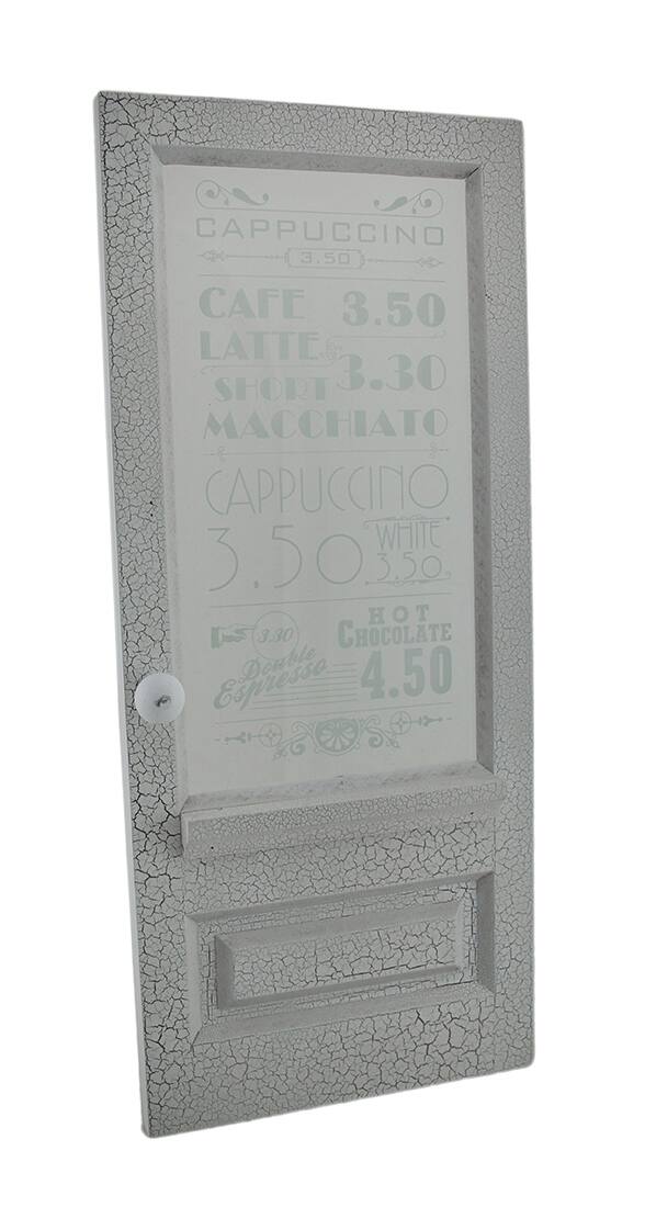 Sure, here is the corrected and grouped text from the image:

- Cappuccino: 3.50
- Café: 3.50
- Latte: 3.30
- Short Macchiato: 3.30
- Cappuccino White: 3.50
- Hot Chocolate: 3.50
- Espresso Double: 4.50