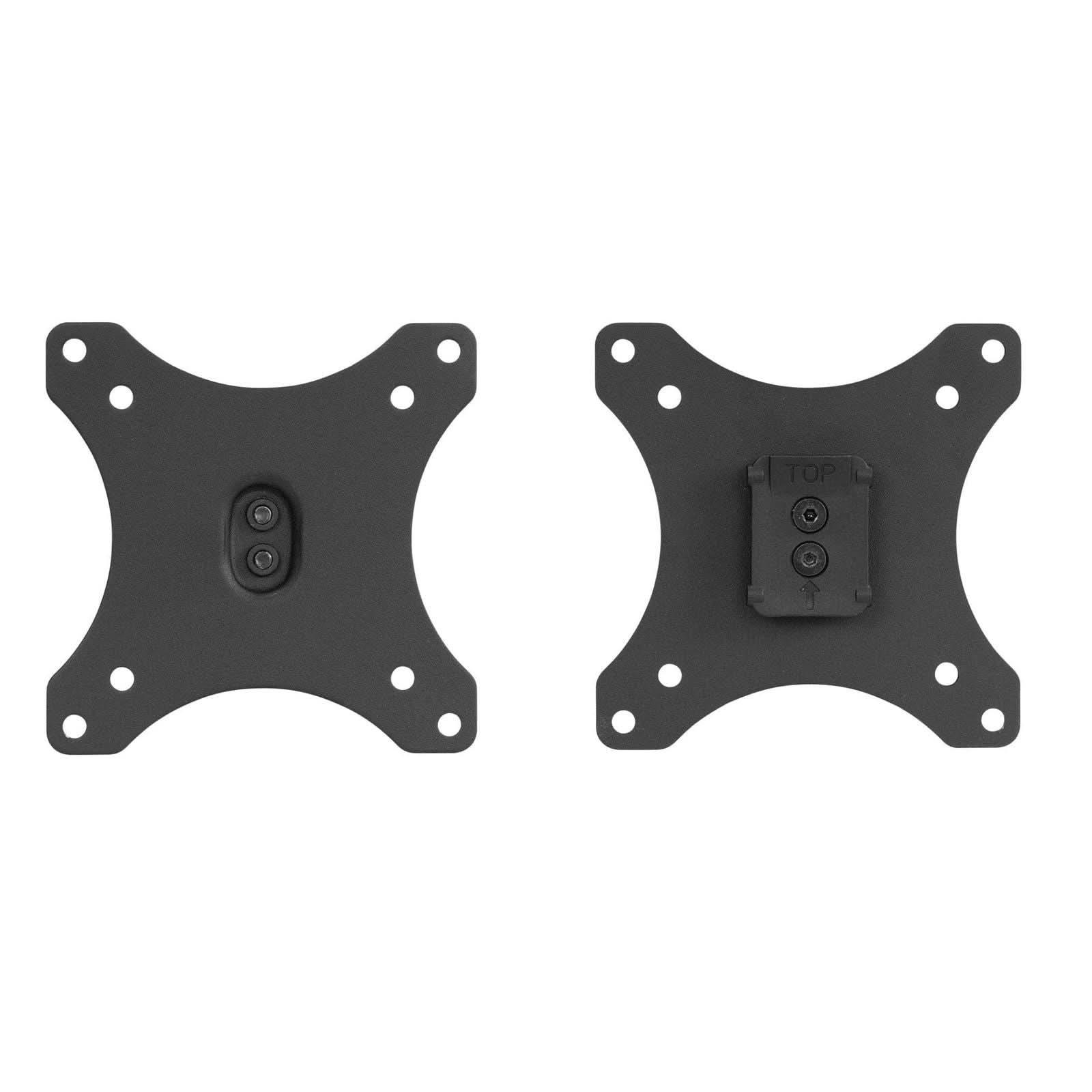 Alt View 1. Mount-It! - Replacement Monitor VESA Plate for Monitors, Black - Black.