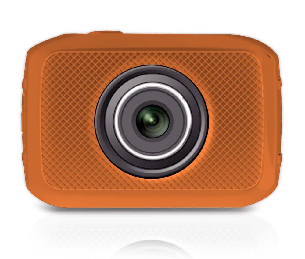 Pyle - Mini HD Sports Action Camera - 5MP, 2” Screen, USB, SD Card, Rechargeable Battery, Waterproof, Bike Mount