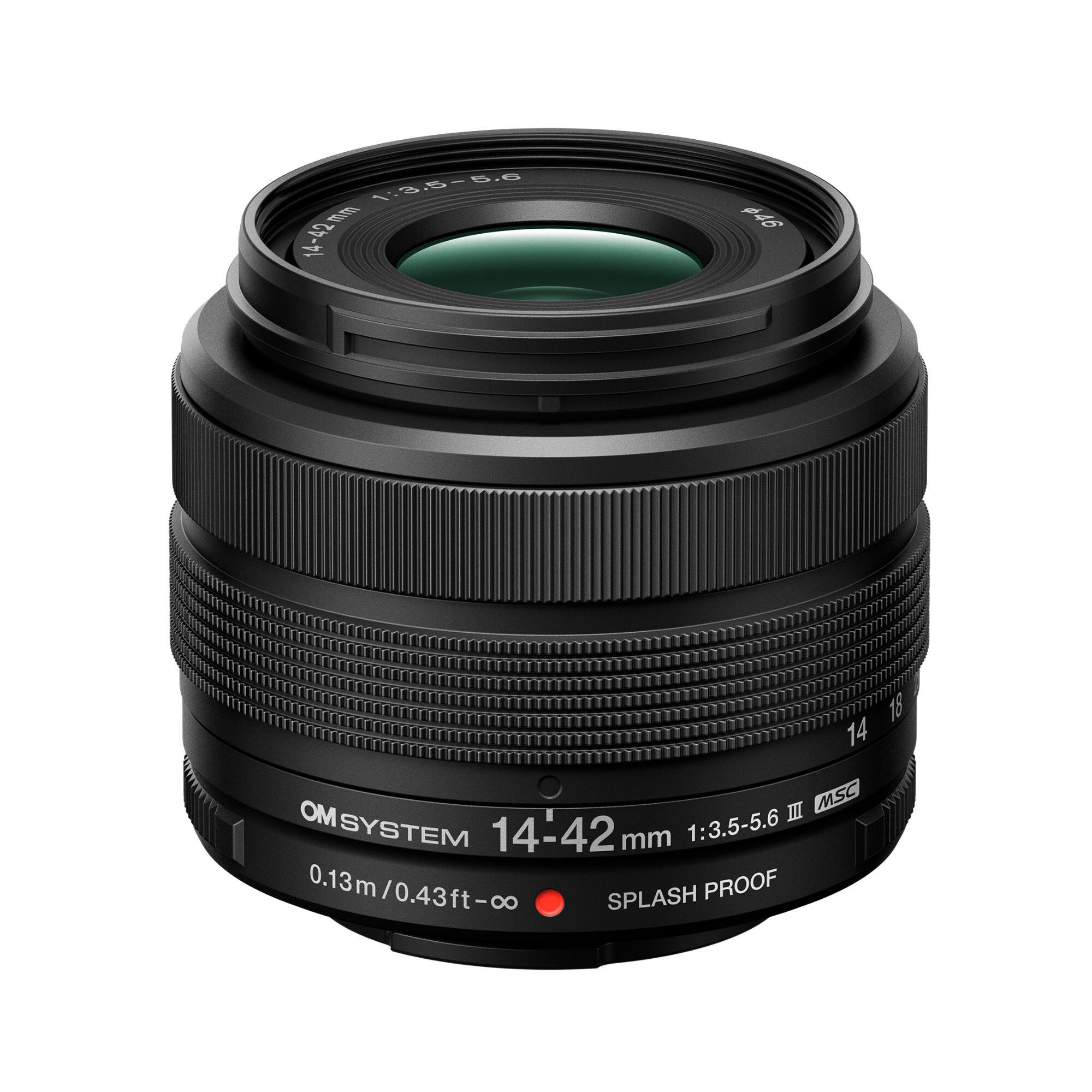 1:3.5-5.6 mm 14-42mm

46

18 14 OM III MSC SYSTEM 14-42 mm 1:3.5-5.6 0.13m/0.43ft-co 0.13m SPLASH PROOF