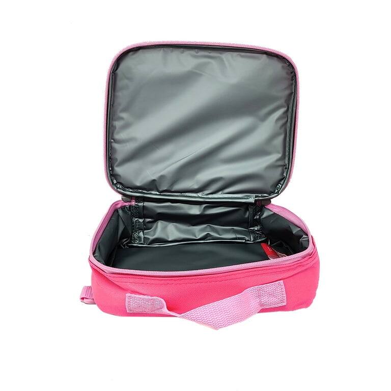 Alt View 4. UPD - Barbie & Friends Backpack with Insulated Lunch Bag Detachable 2-Piece Set, Pink - Multicolored.