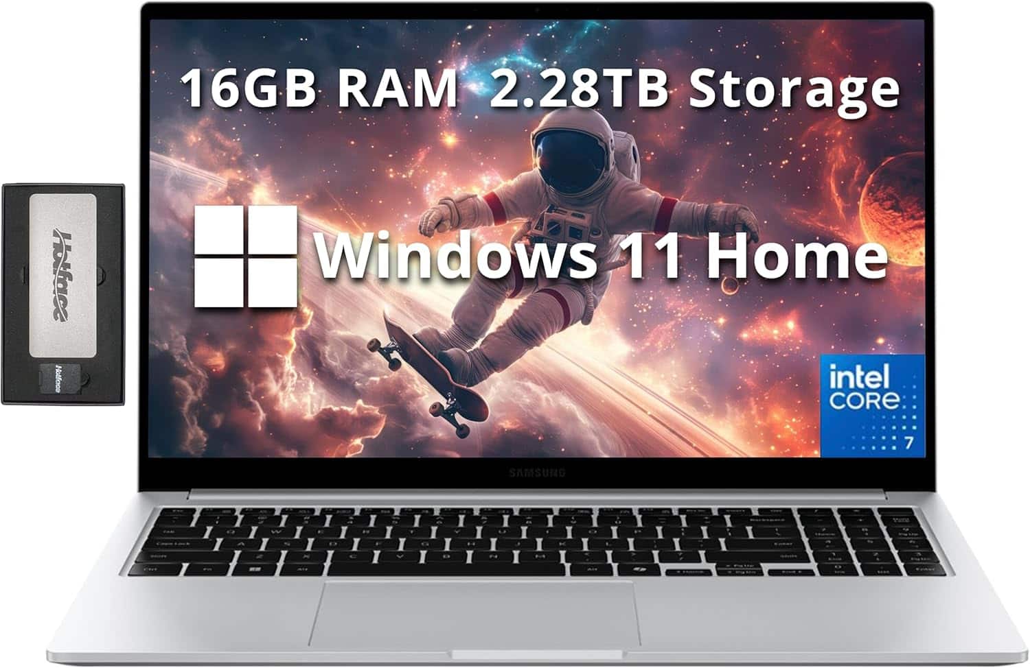 16GB RAM 2.28TB Storage Windows 11 Home intel CORE 7 SAMSUNG