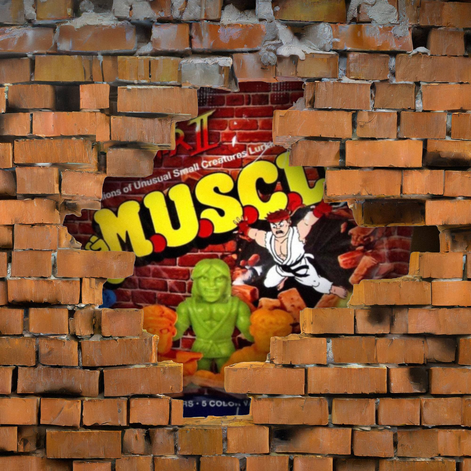 Sure, here is the corrected and grouped text from the image:

"Art of Unusual Small Creatures Lurking MUSCLE"