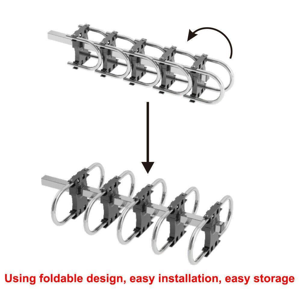 Alt View 4. Winado - 990 Mile Outdoor TV Antenna Motorized Amplified HDTV 1080P 4K 36dB 360° Rotation（The pole is not included) - Gray.