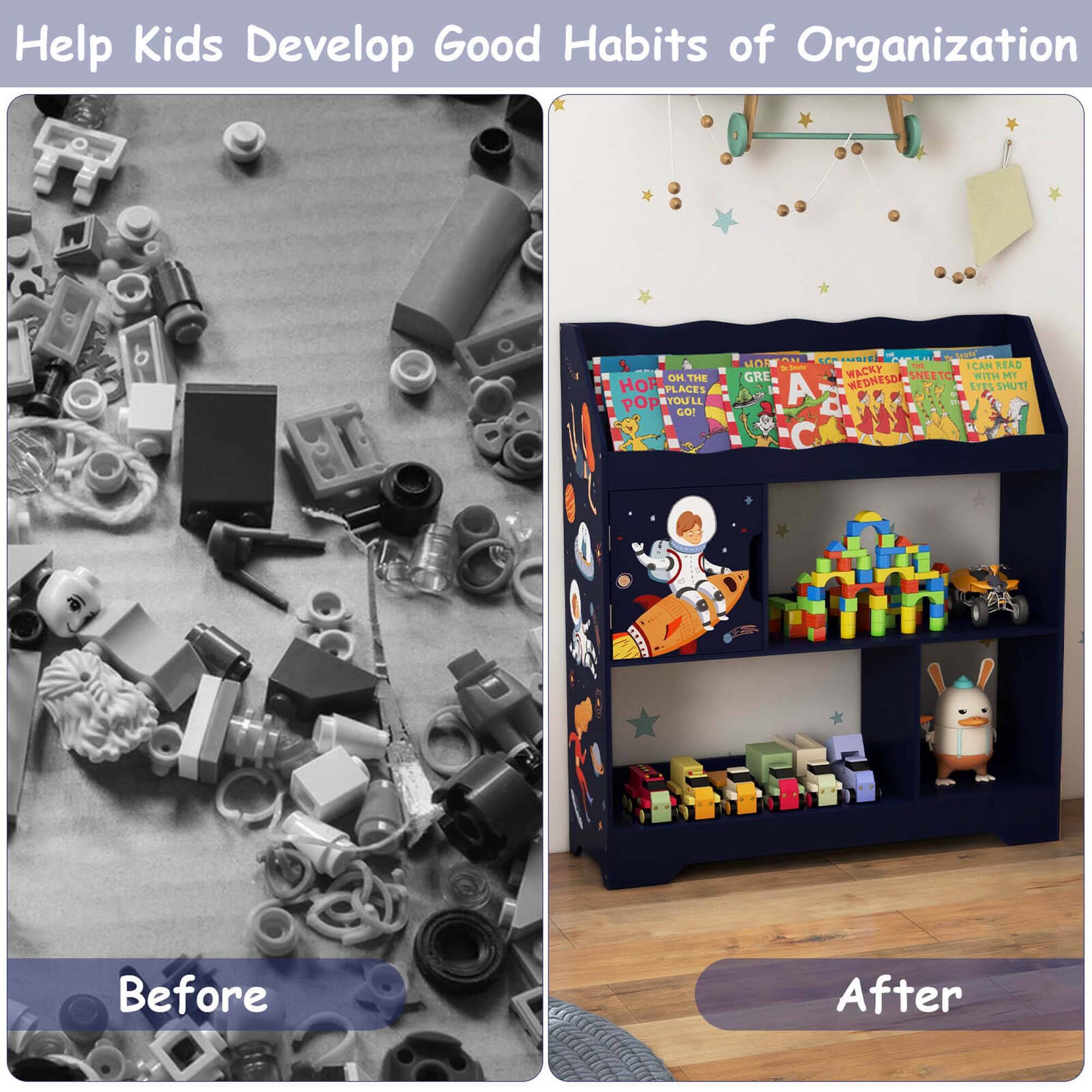 Help Kids Develop Good Habits of Organization

Before

After