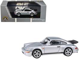 1987 RUF CTR Yellowbird 1/64 Diecast Model Car by Paragon Models - Silver Metallic
