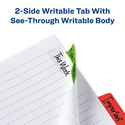 2-Side Writable Tab With See-Through Writable Body

This Week

Important