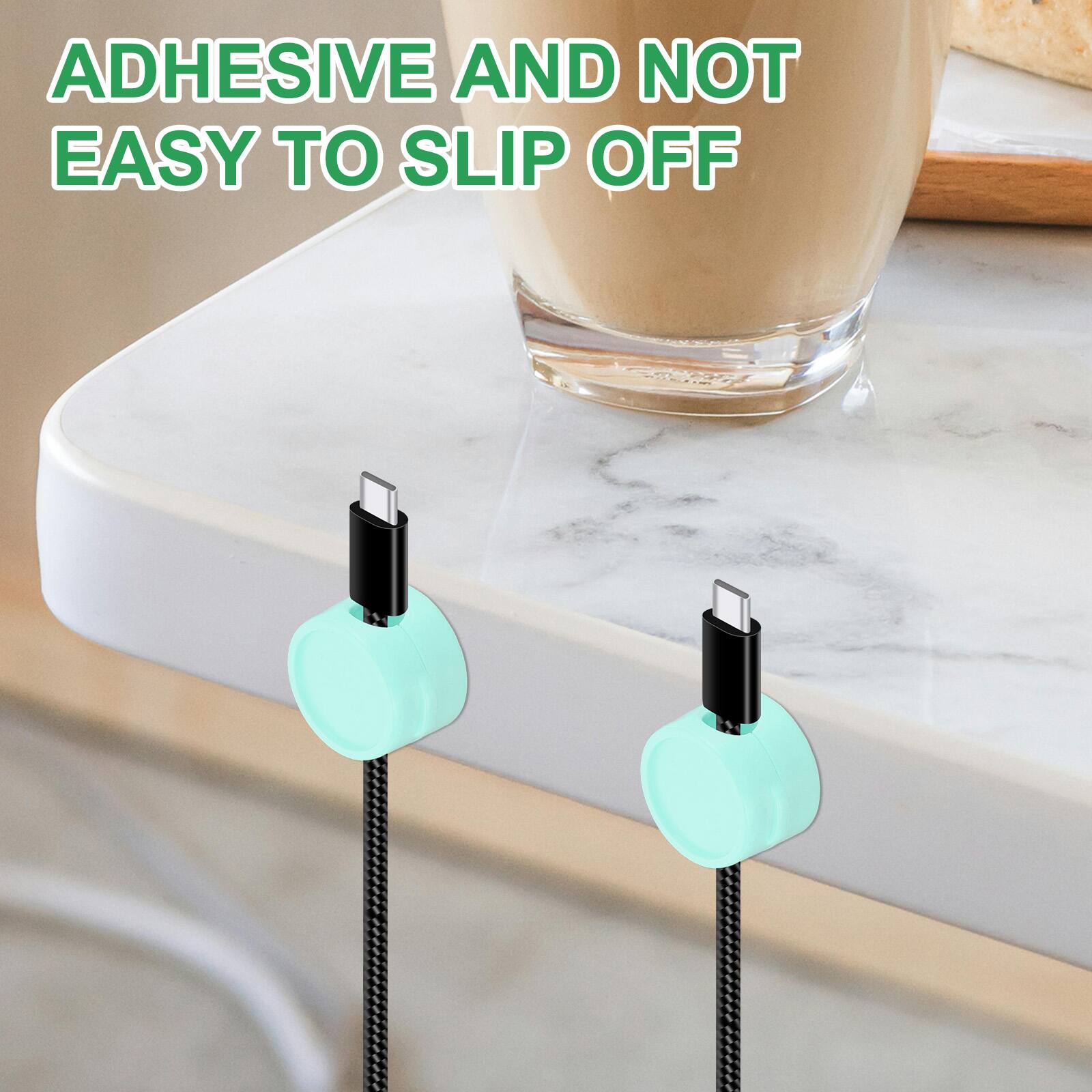 ADHESIVE AND NOT EASY TO SLIP OFF