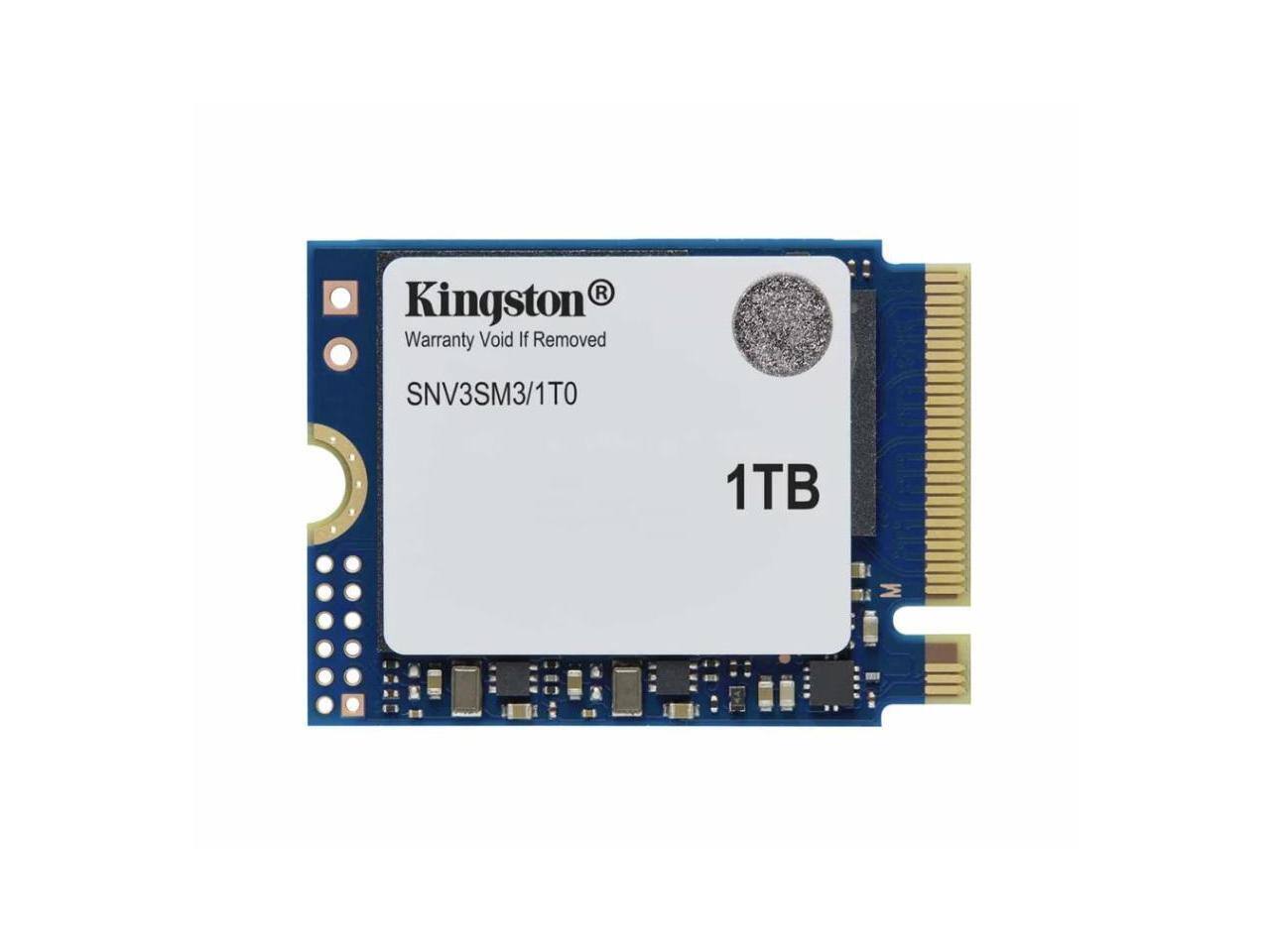 Kingston
Warranty Void If Removed
SNV3SM3/1T0
1TB