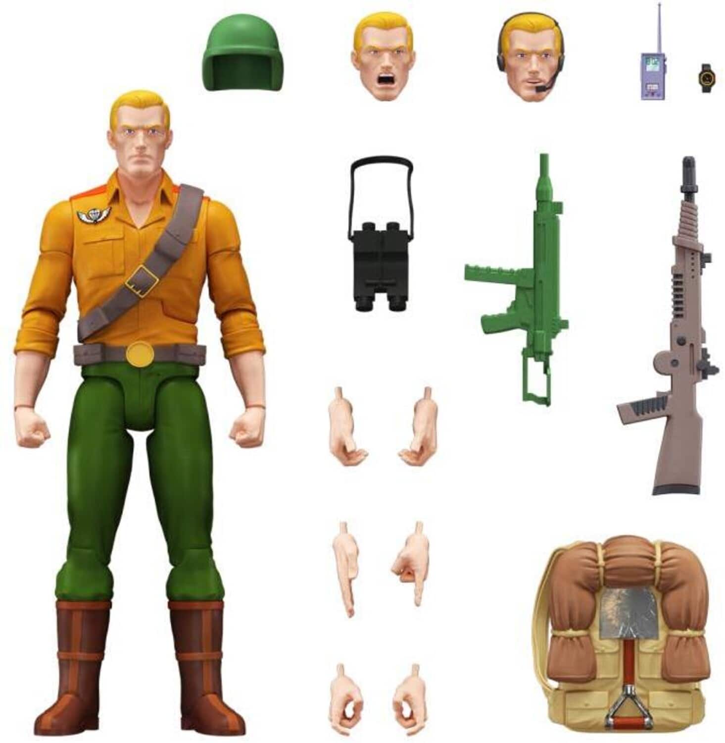 Super7 - G.I. Joe - ULTIMATES! Wv1 - Duke - COLLECTABLES - Multicolor