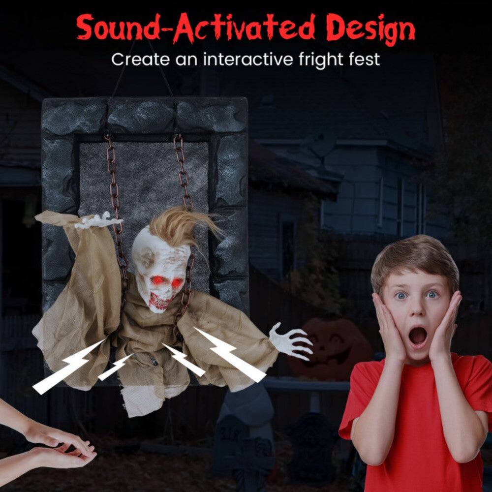 Sound-Activated Design  
Create an interactive fright fest