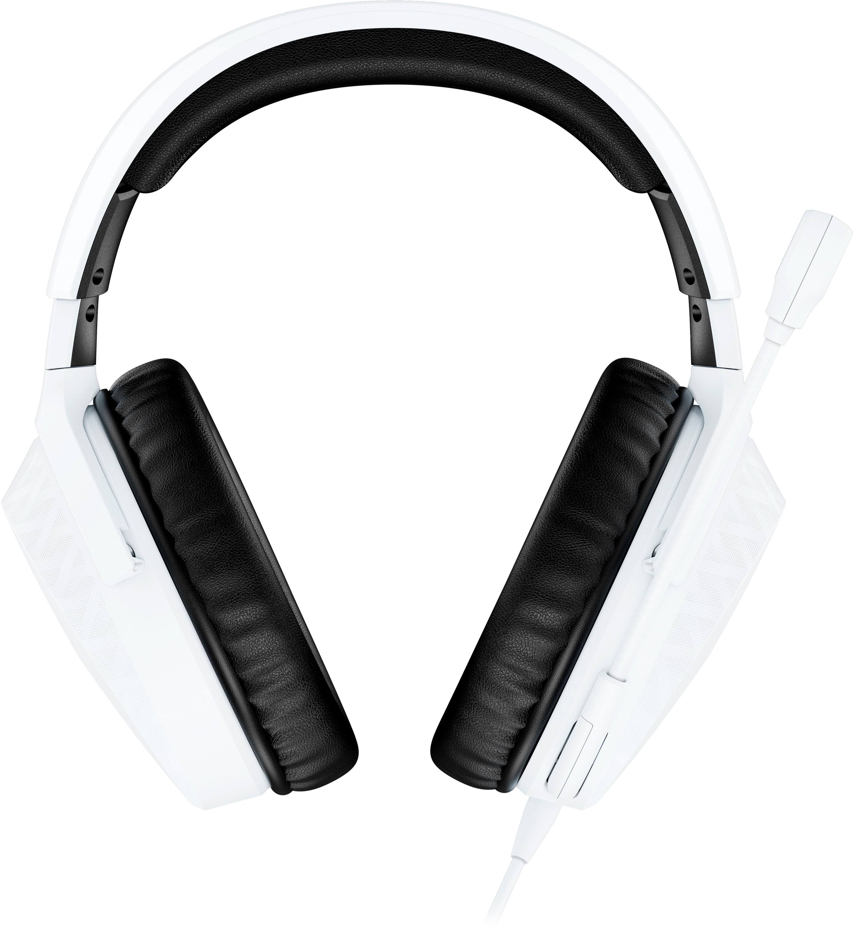 Back. HyperX - Cloud Stinger 3 Wired Gaming Headset w/ Adjustable Headband for PC, PS5, Xbox, Nintendo Switch, and Mobile - White.
