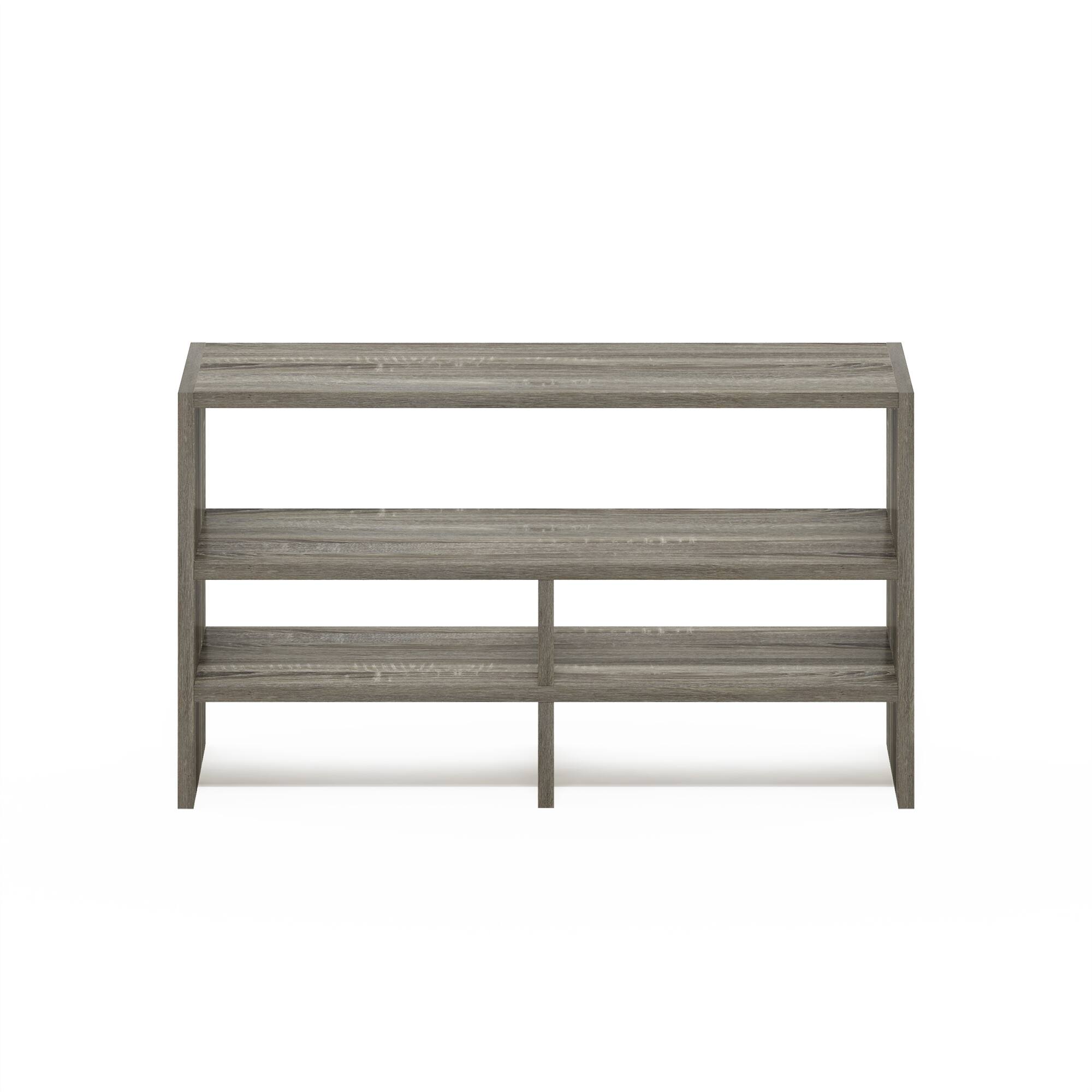 Alt View 2. Furinno - Hermite Desk Top Organizing Shelf Bookcase - French Oak.