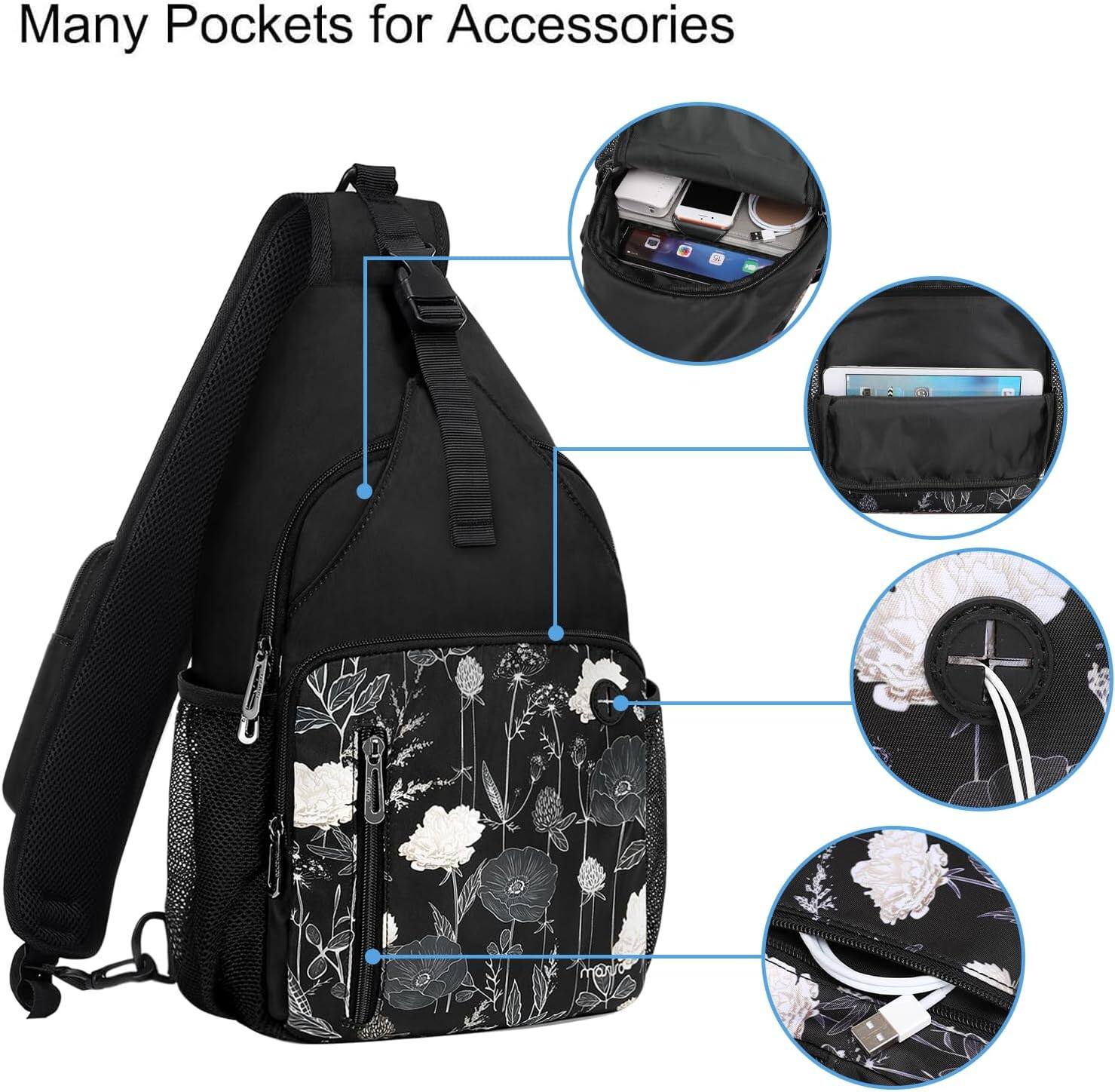 Many Pockets for Accessories