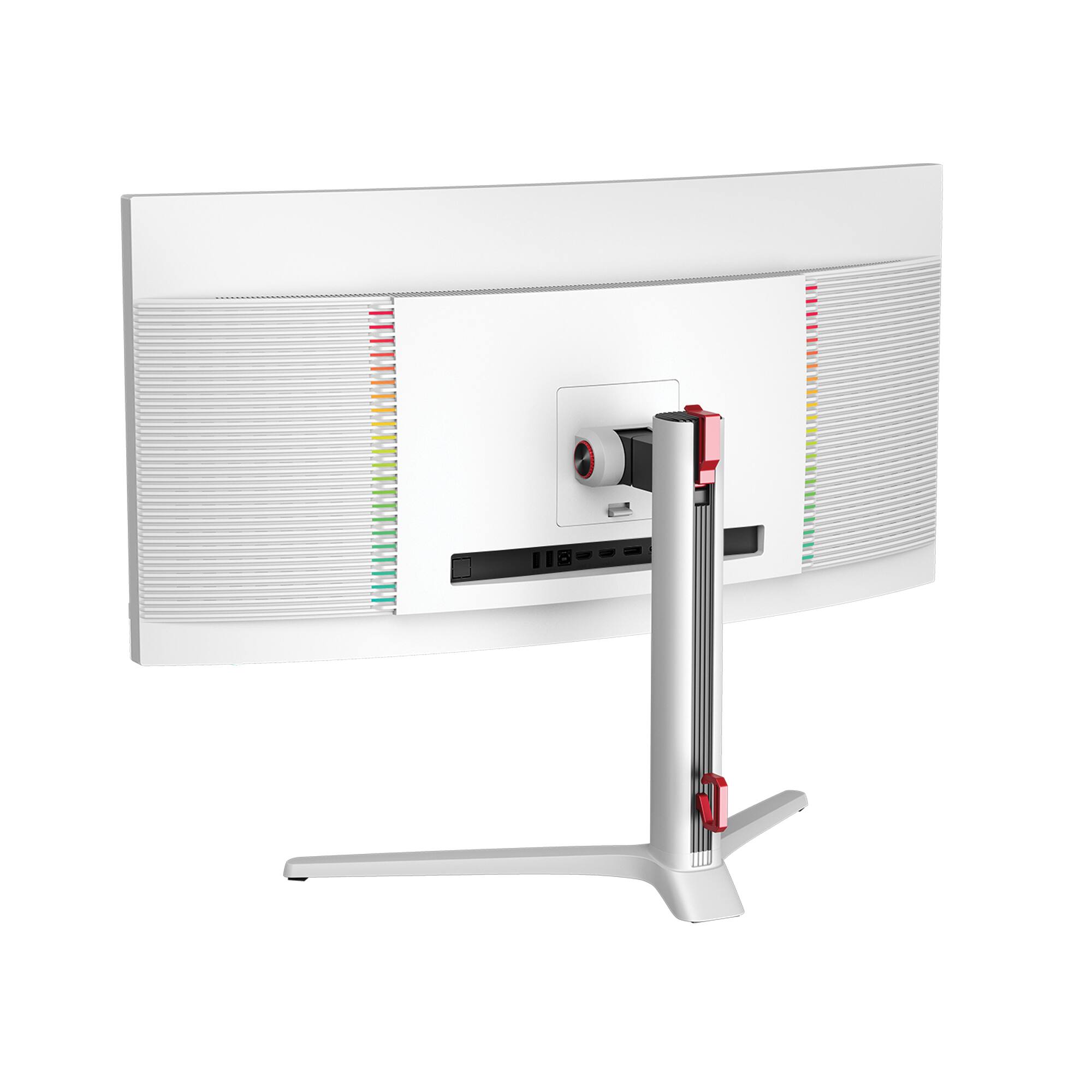 Alt View 2. Mobile Pixels - 34-In. LED Curved Gaming Monitor - Black.