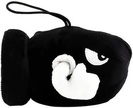 Front. Little Buddy - Nintendo - Super Mario Bros. Bullet Bill 6" Plush - Collectibles - Multicolor.