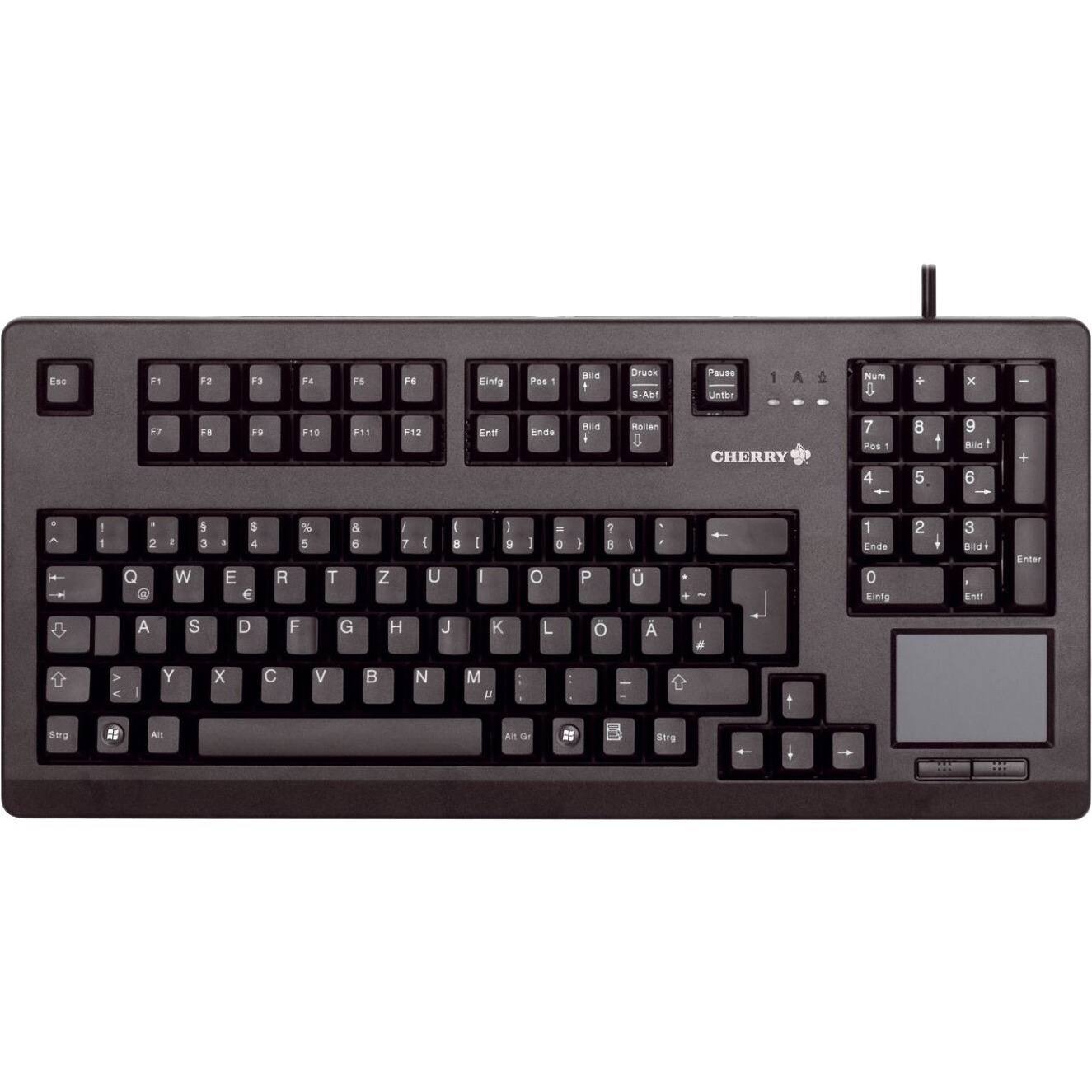 CHERRY G80 11900 Wired Keyboard Compact Touchpad MX Gold