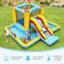 Recommended Age: 3-10 years old LBS Individual Weight Limit: 100 lbs LBS Weight Limit of Inflatable Part: 200 lbs