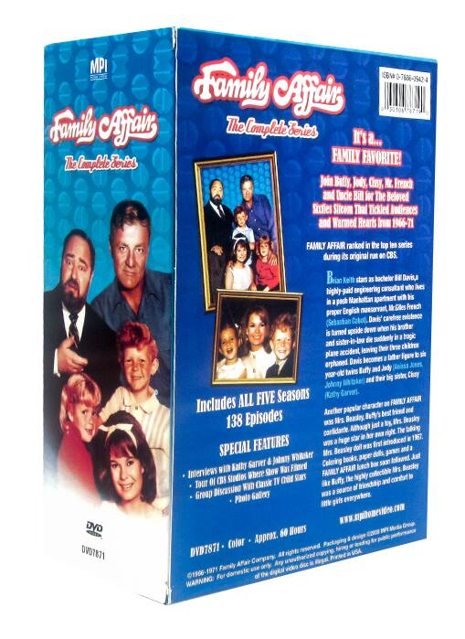 Angle. Family Affair: The Complete Series   - DVD.