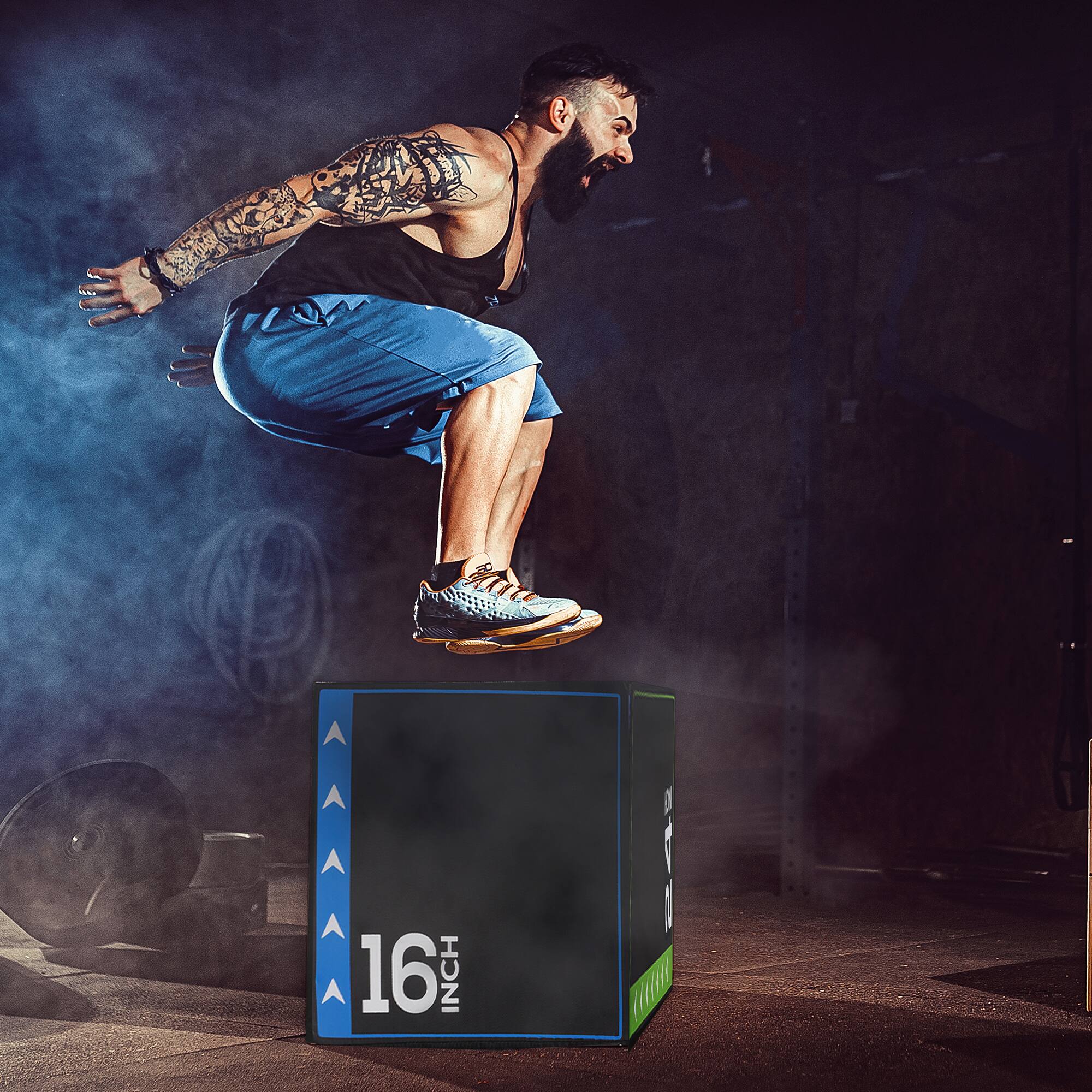 BalanceFrom Fitness 10 Pound Versatile 3 in 1 Plyometric Jumping
