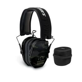 Walkers - Game Ear Razor Muffs (Multicam Camo) with Protective Case - Gray