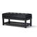 Angle. Simpli Home - Lomond Storage Ottoman Bench - Midnight Black.