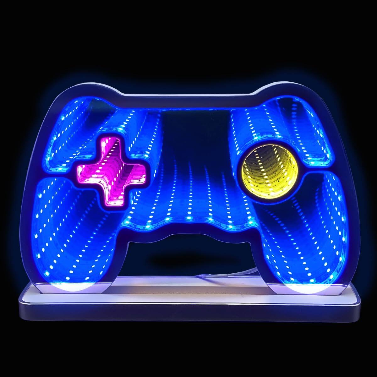 Alt View 5. Comfort Essence - Game Neon Sign Mirror By Usb 10 24x6 Led Gaming For Gamer Room Decor Upgrade Your with Stylish Decor: - Default.