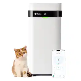 Airdog - Pet Air Purifier for Home Large Room with Washable filter, TPA Technology Covers up to 1614 Ft² - White