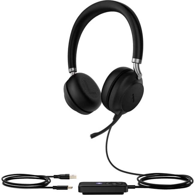 Yealink - Premium USB Wired Headset (UH38DUALTEAMSBAT)
