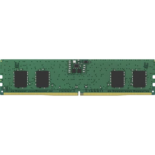 Kingston - 8GB DDR5 SDRAM Memory Module - For Workstation - 8 GB - DDR5-5600/PC5-44800 DDR5 SDRAM - 5600 MHz Single-rank - Black