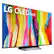 Alt View 21. LG - 55" Class C2 Series OLED evo 4K UHD Smart webOS TV - Dark Silver.