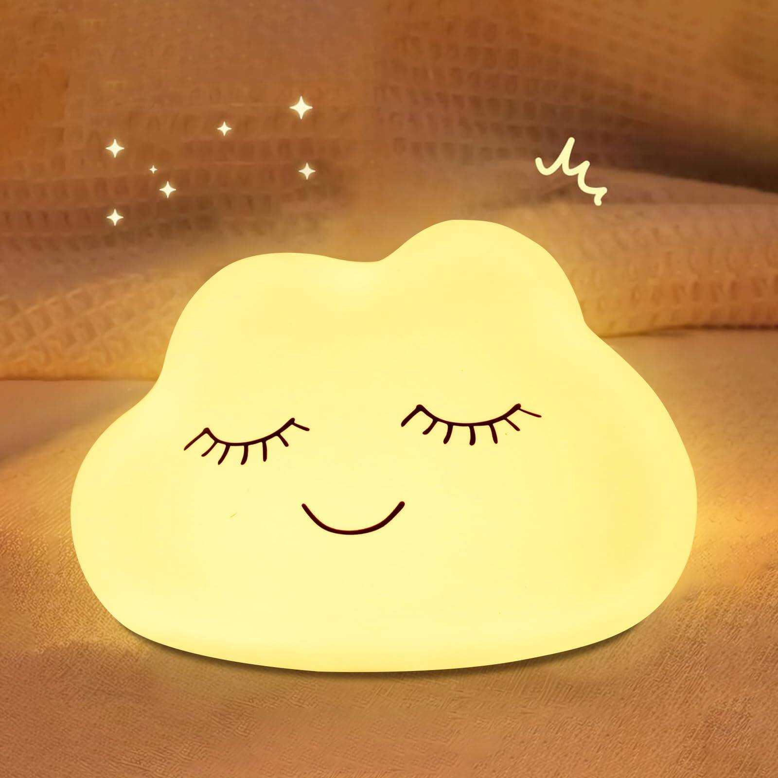 MAGICAL RUBS Night Light For 7 Colors Soft Silicone With 3 Level ...
