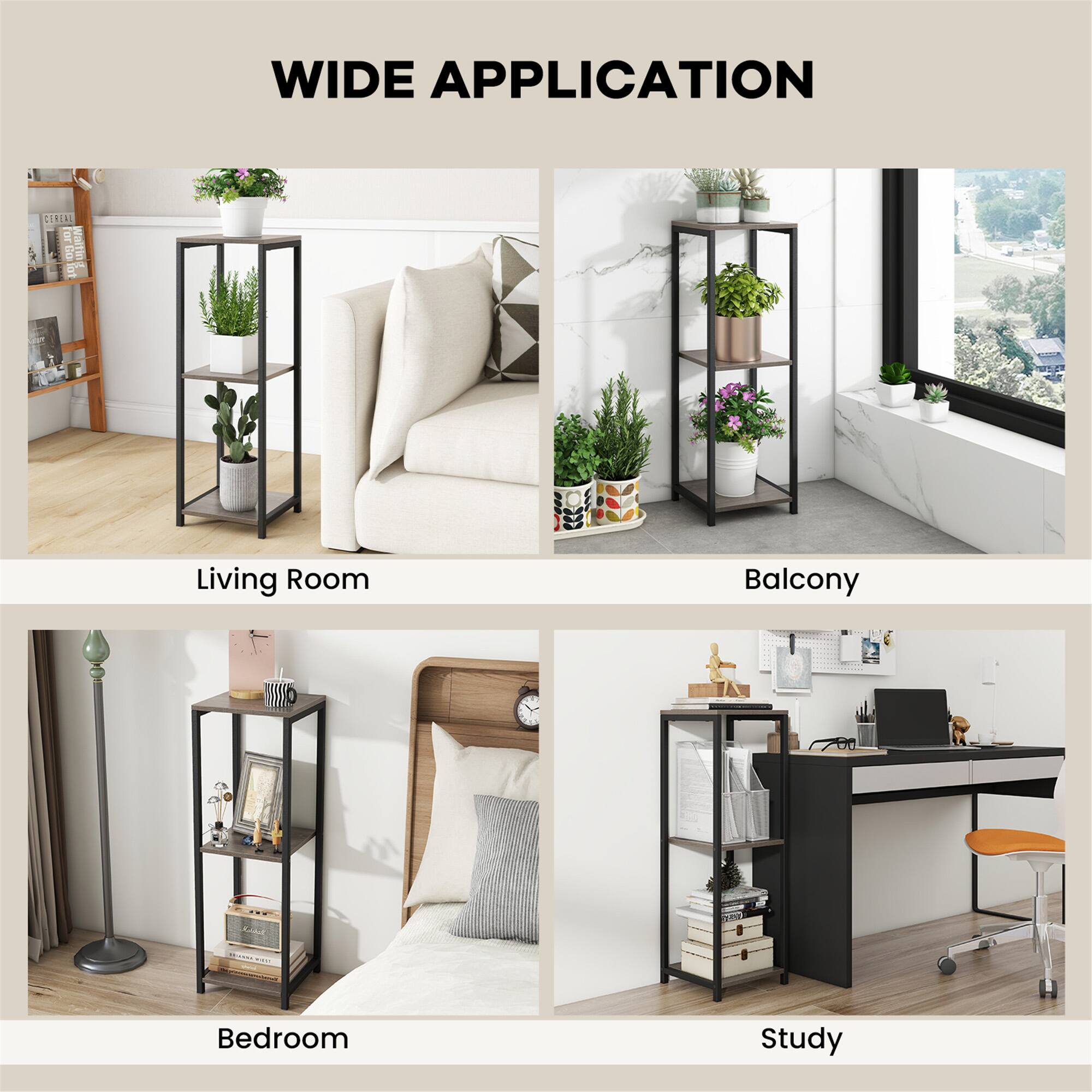 WIDE APPLICATION

Living Room  
Balcony  
Bedroom  
Study