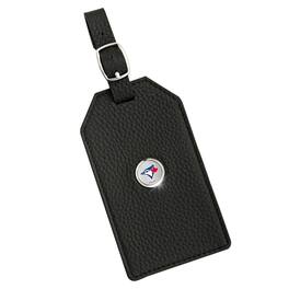 Jardine - Toronto Blue Jays Leather Luggage Tag - Black