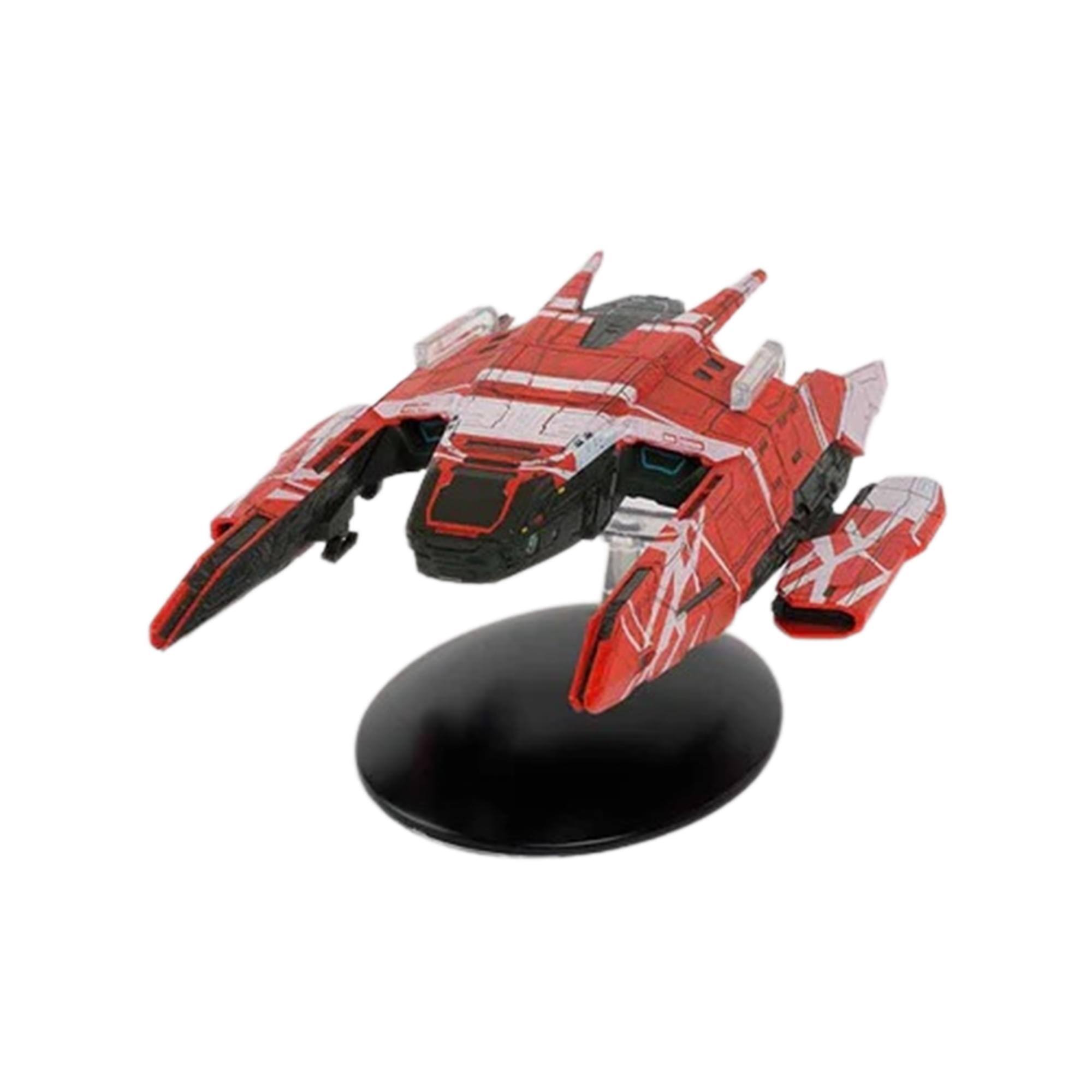 Alt View 5. Eaglemoss - Eaglemoss Star Trek Starship Replica Picard Universe La Sirena (SSSUK625 - BI25) - Red.