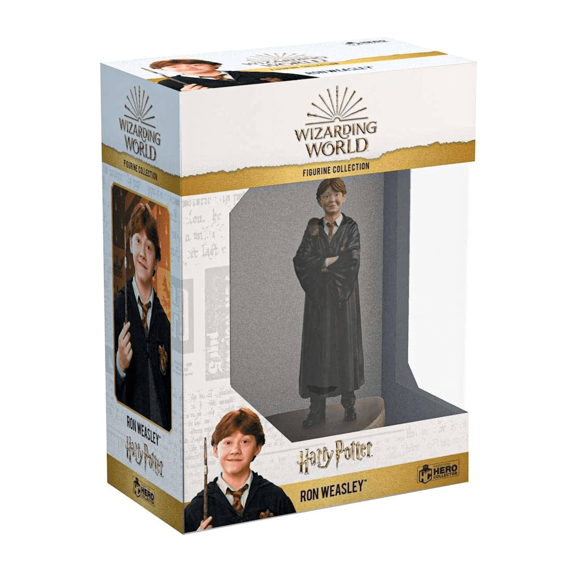 WIZARDING WORLD FIGURINE COLLECTION  
RON WEASLEY  
Harry Potter  
HERO COLLECTIBLE