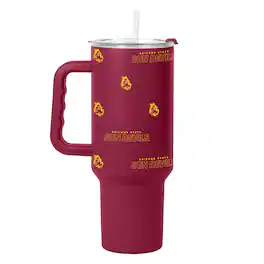 Logo Brands - Arizona State Sun Devils 40oz. Step and Repeat Powder Coat Tumbler - Maroon