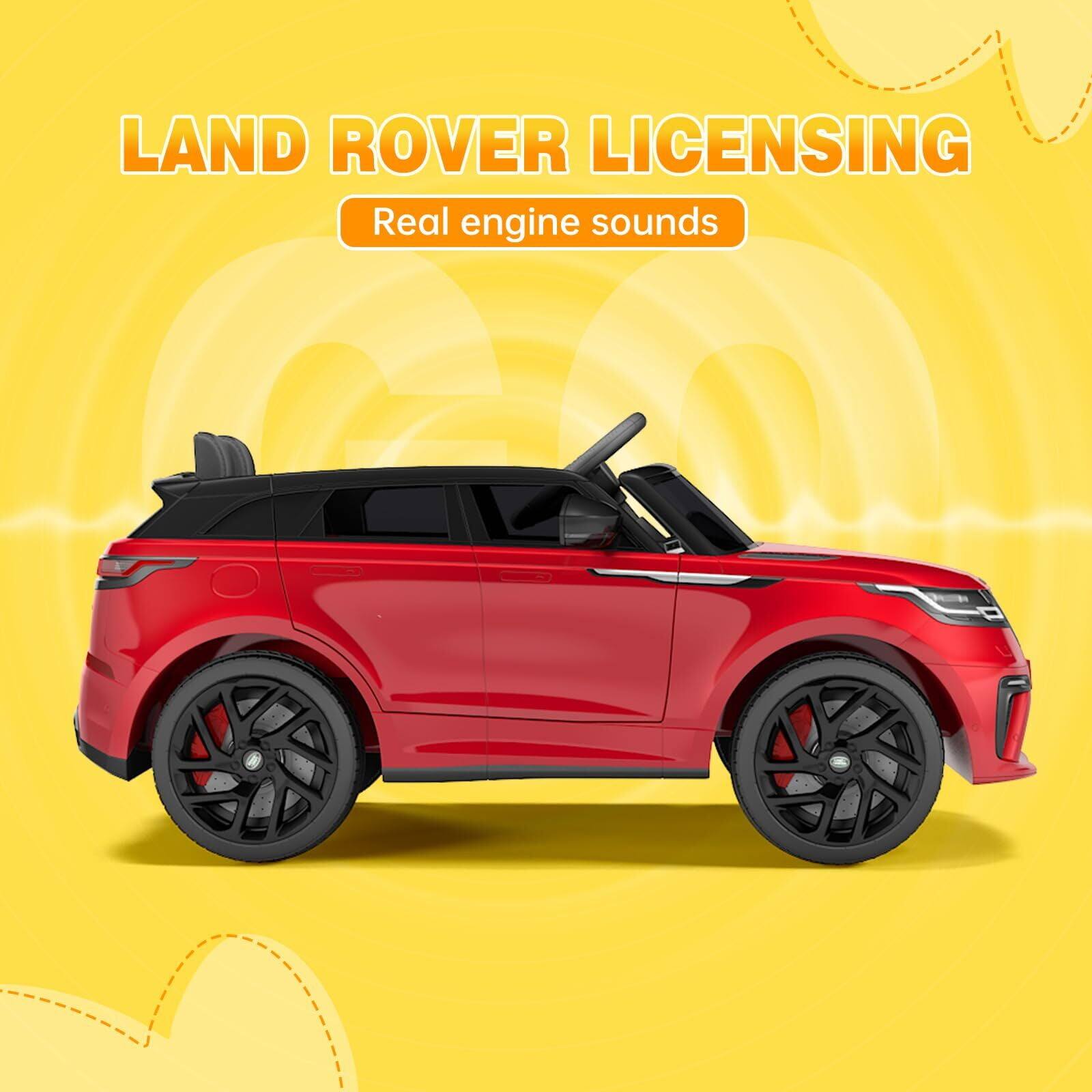 LAND ROVER LICENSING  
Real engine sounds