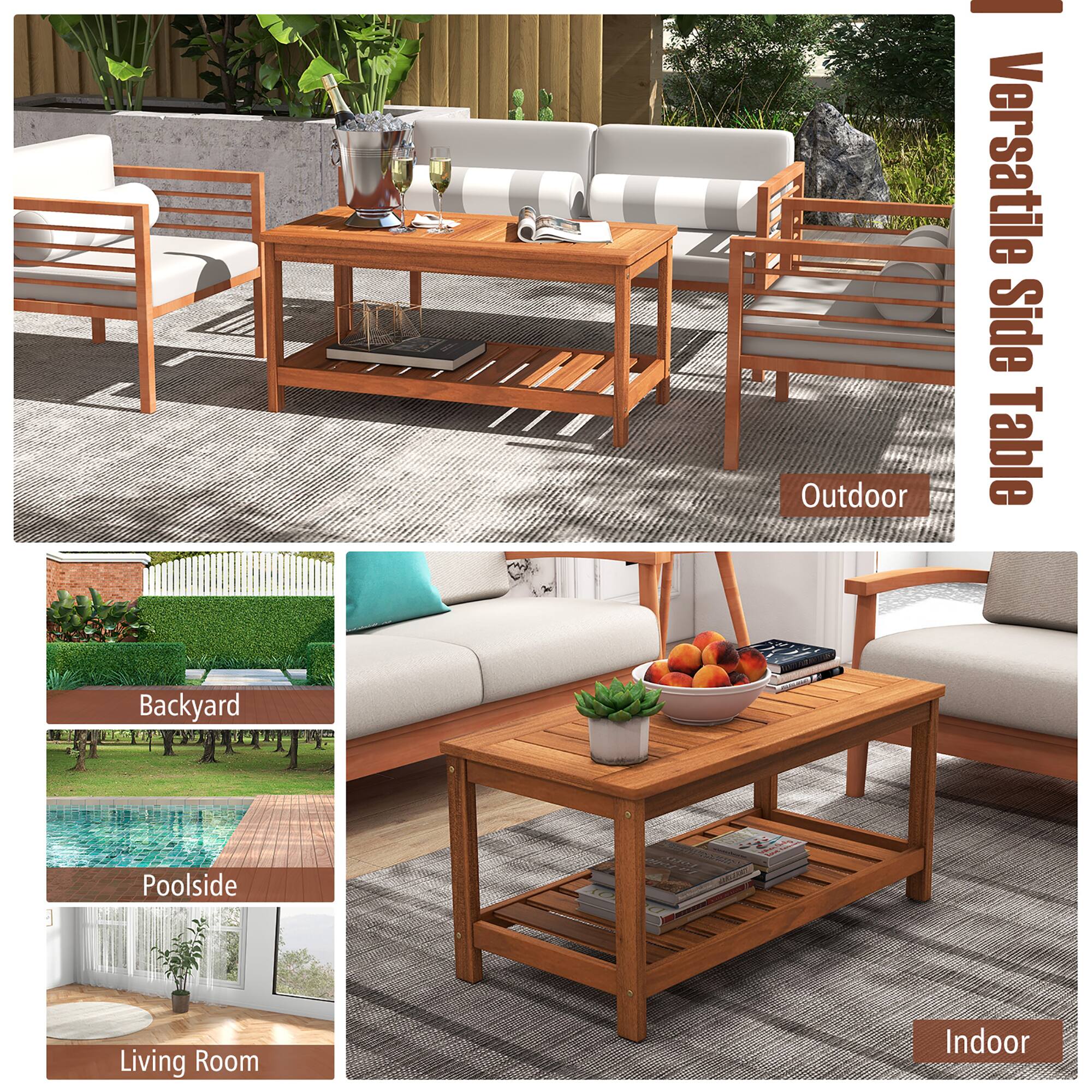 Versatile Side Table

Outdoor

Backyard

Poolside

Living Room

Indoor