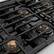 Alt View 7. ZLINE - 48 in. Wide 8 Burner 6.7 cu. ft. Freestanding Paramount Dual Fuel DuoPro Range with Dual Ovens - Black Matte.