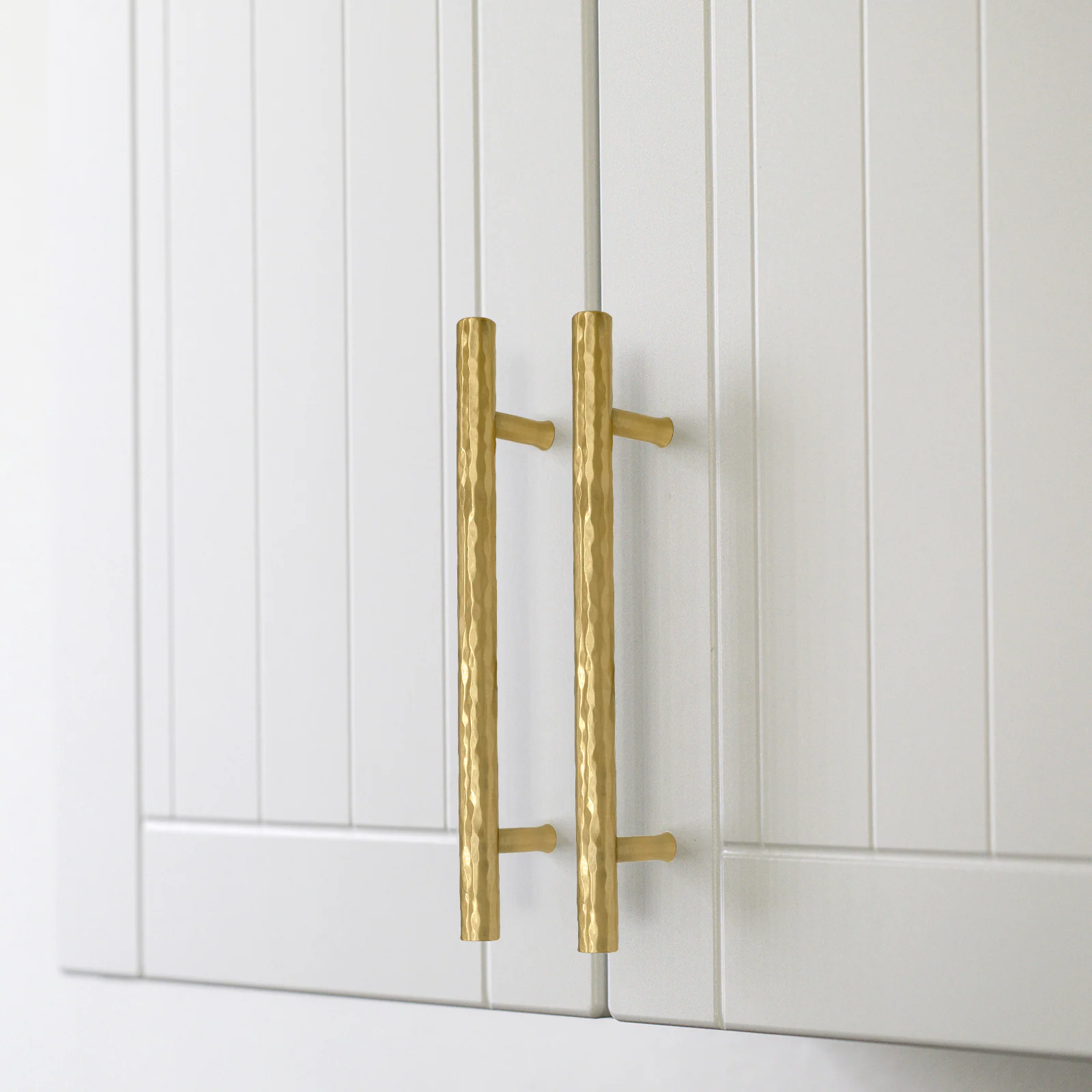 Alt View 2. Akicon - Akicon Solid Brass 5 Inch Hole Center Kitchen Cabinet Handles Drawer Pulls 5-Pack in Polished Gold - Polished Gold.