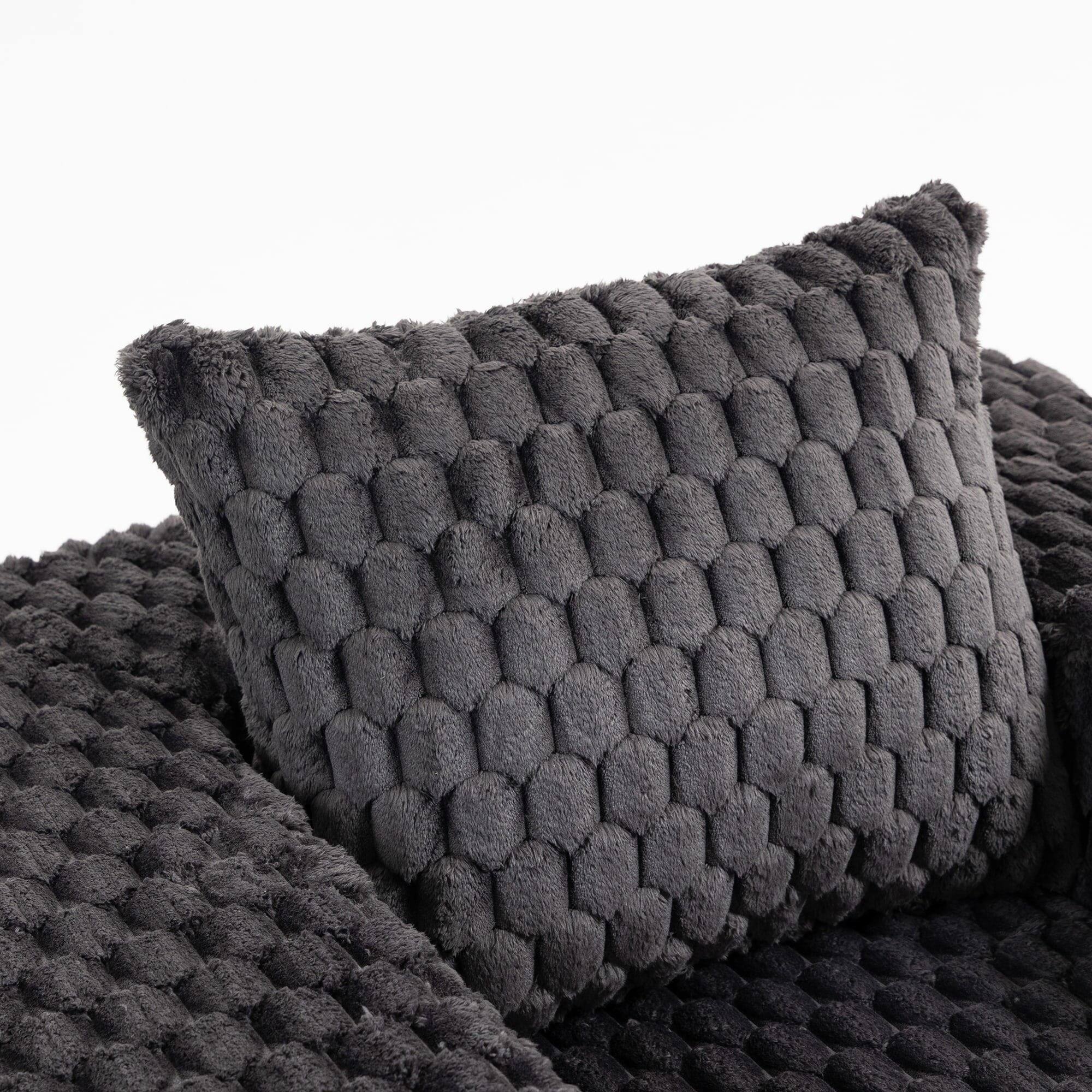 Alt View 4. Kadyn - Oversized Single Sofa with Ottoman, Reading Sofa Couch, Deep Seat Cloud Couch with Ottoman for Living Room Corduroy - Black.