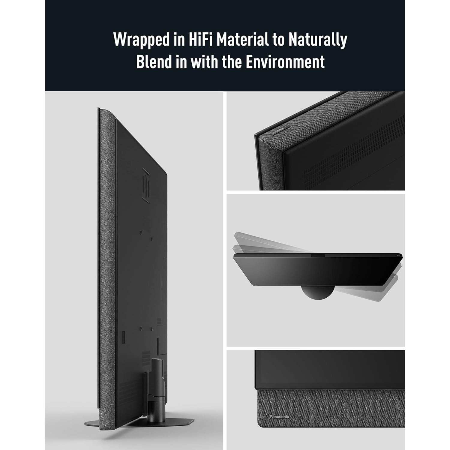 Wrapped in HiFi Material to Naturally Blend in with the Environment