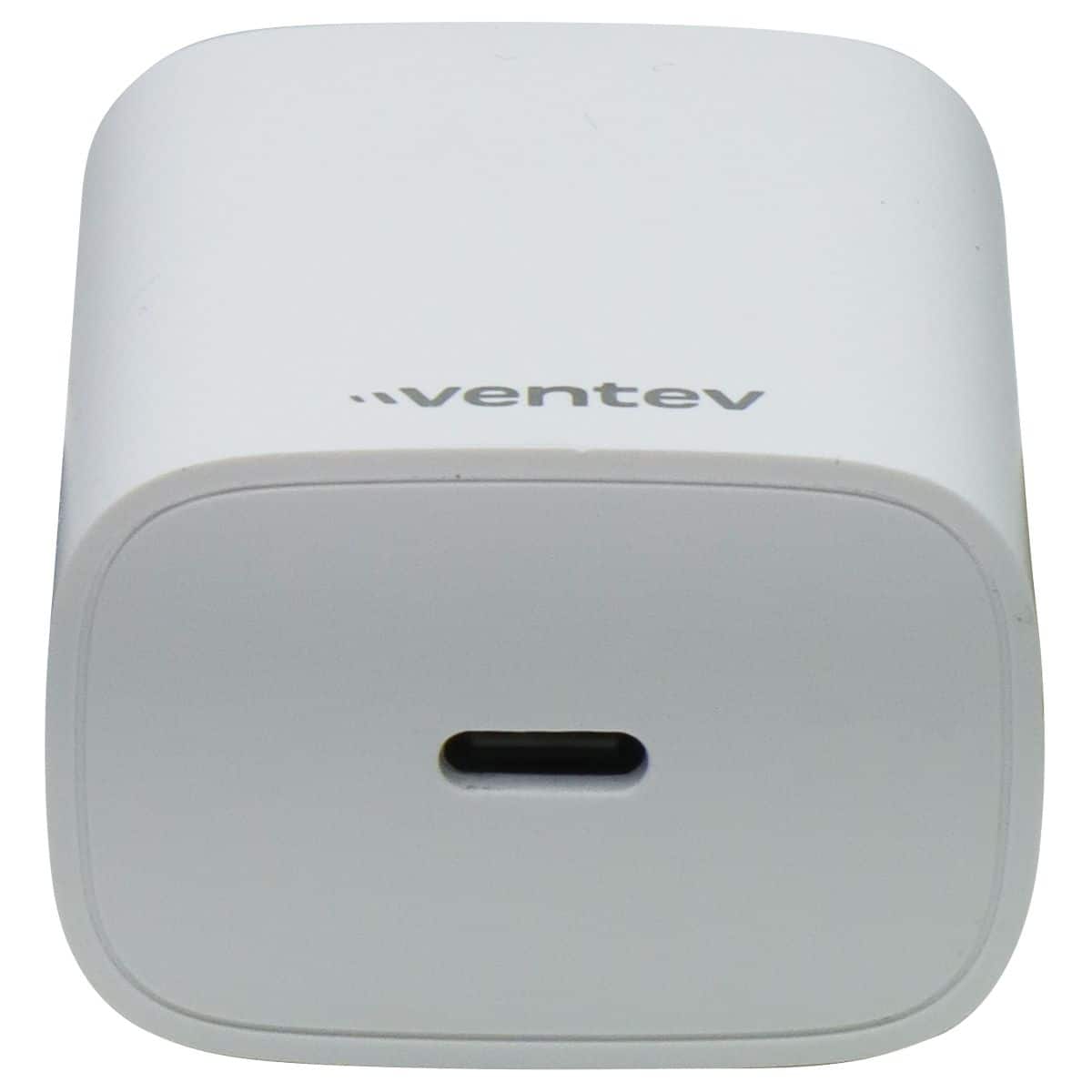 Ventev - 30W Single Port USB-C Ultra Fast Wall Charger - White - White