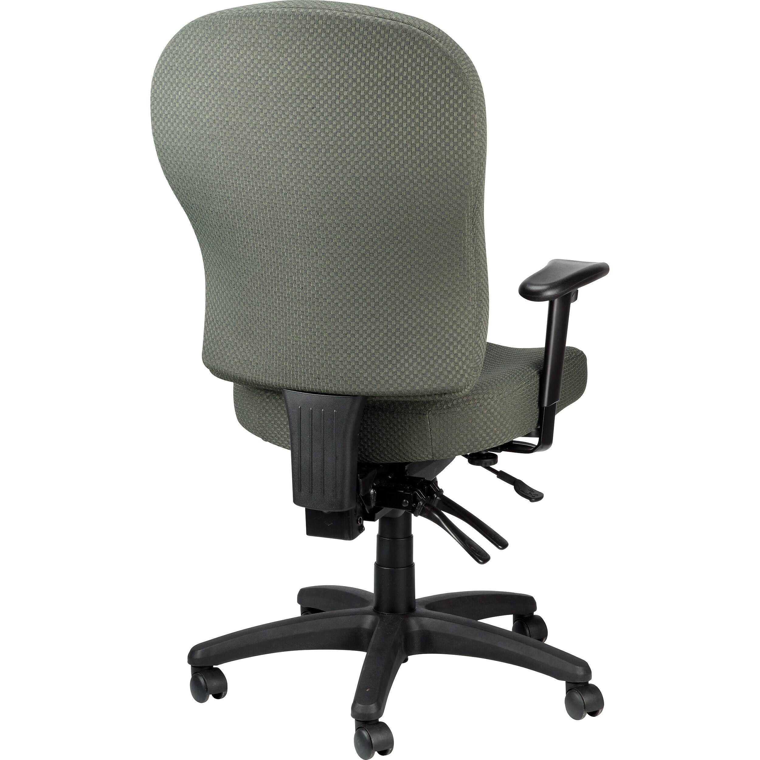 Alt View 2. Tempur-Pedic - TP4000 Ergonomic Fabric Task Chair, Olive (TP4000-OLIVE) - Olive.