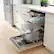 Alt View 9. Bosch - Benchmark Series 24" Top Control Smart Built-In Stainless Steel Tub Dishwasher with 3rd Rack and RackMatic, 39 dBA - Custom Panel Ready.