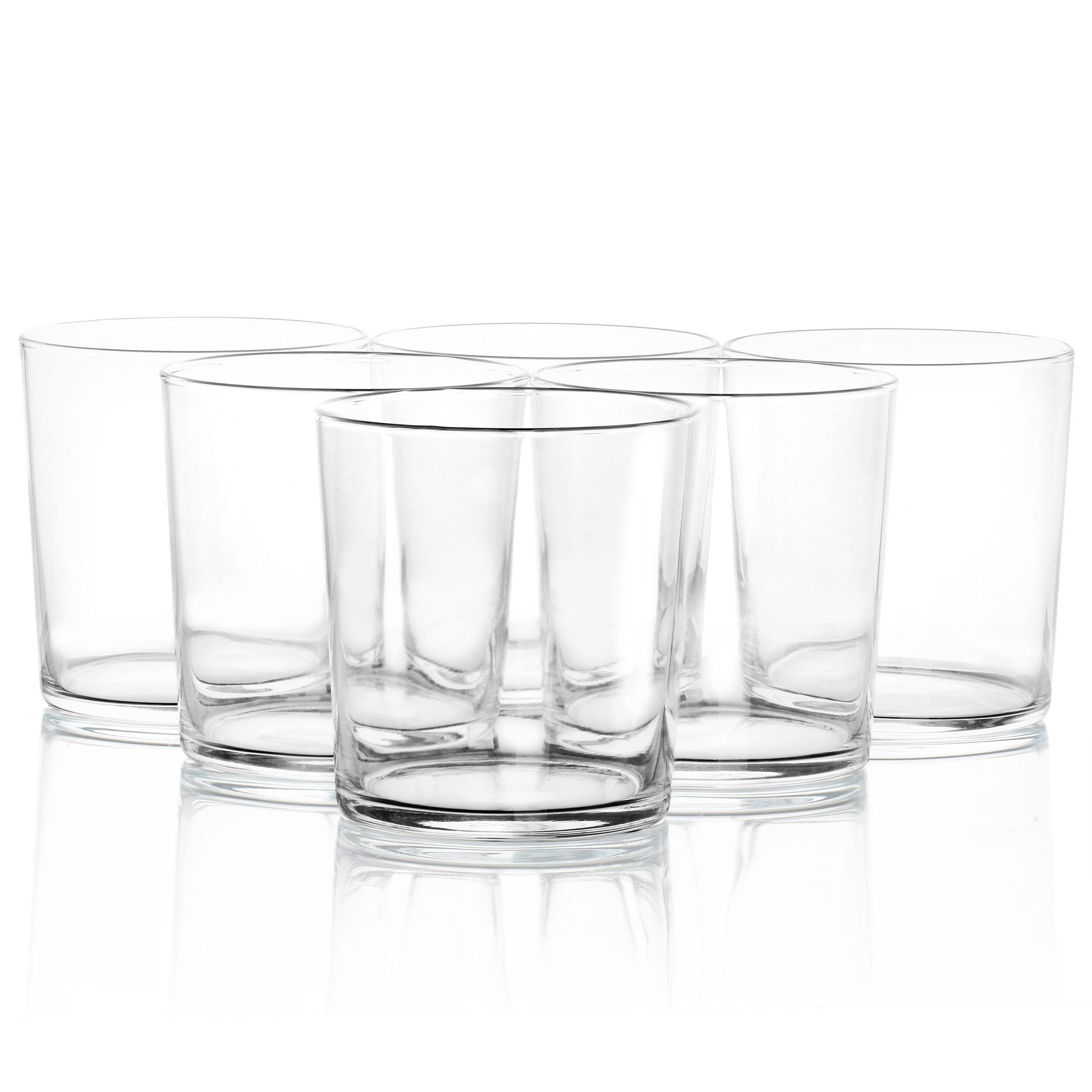 Alt View 2. Martha Stewart - Martha Stewart 12 Piece Bowey Double Old Fashion and Highball Glassware Set - Clear.