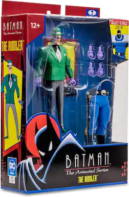 McFarlane Toys - McFarlane Toys: DC Direct BTAS Build A Figure - The Riddler 6" Figure